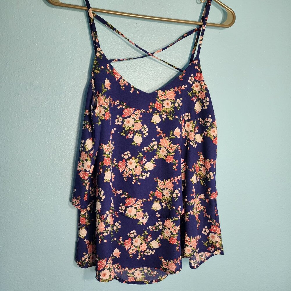 Emmelee floral tank top size S